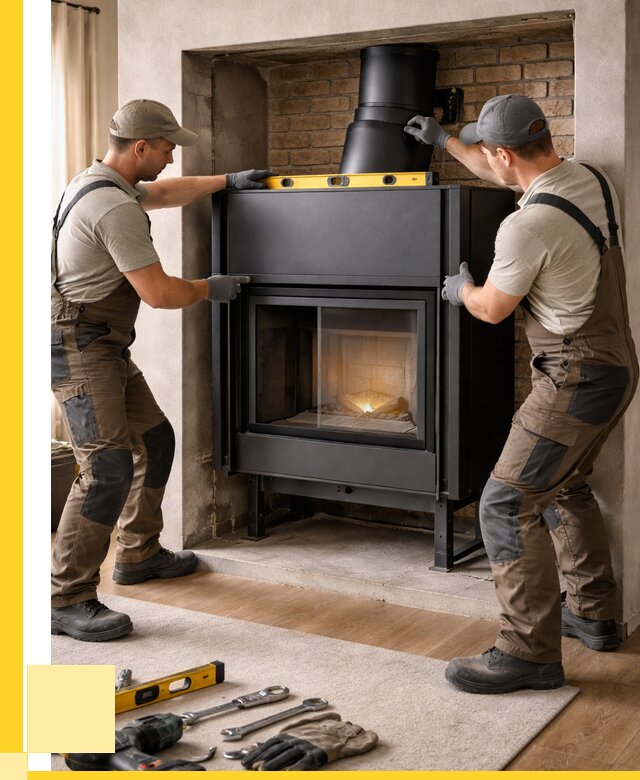 Установка каминных топок в Гудермесе под ключ от 18445 р. | ЭриданГдр