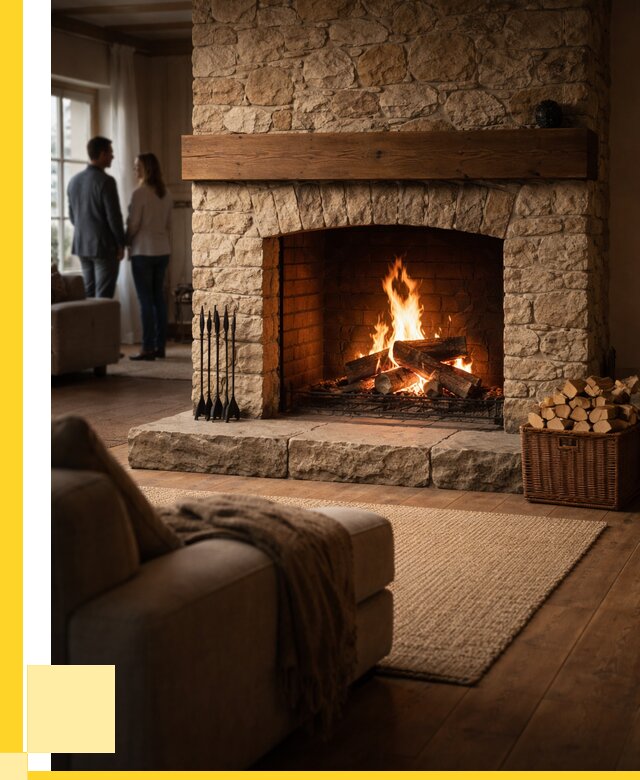 Открытые камины под ключ в Гудермесе от 153705 р. ЭриданГдр