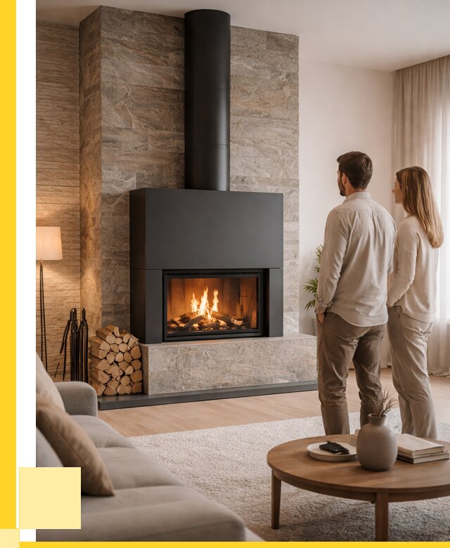 Закрытые камины под ключ в Гудермесе от 122964 р., ЭриданГдр