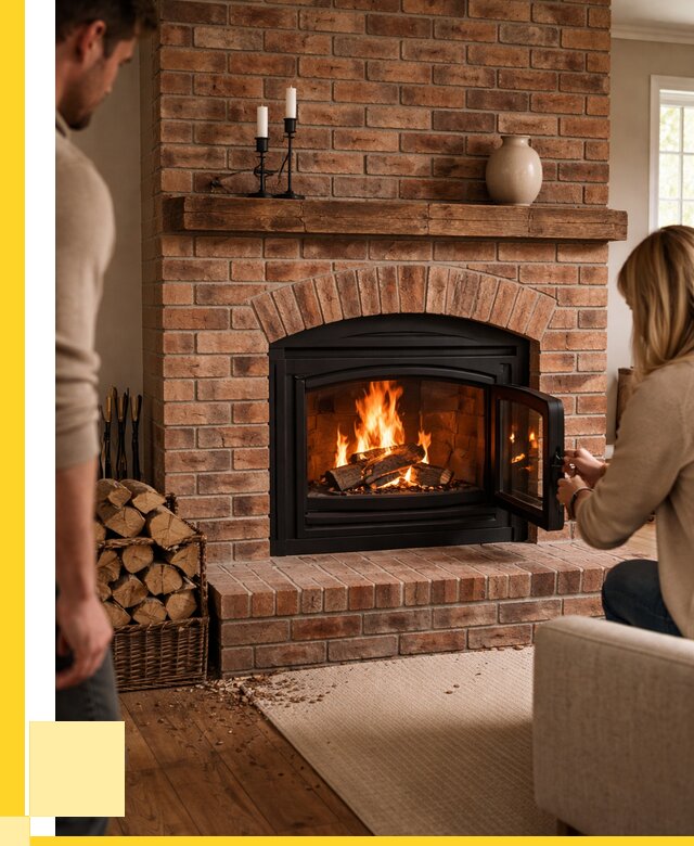 Кирпичные камины под ключ в Гудермесе от 153705 р. | ЭриданГдр