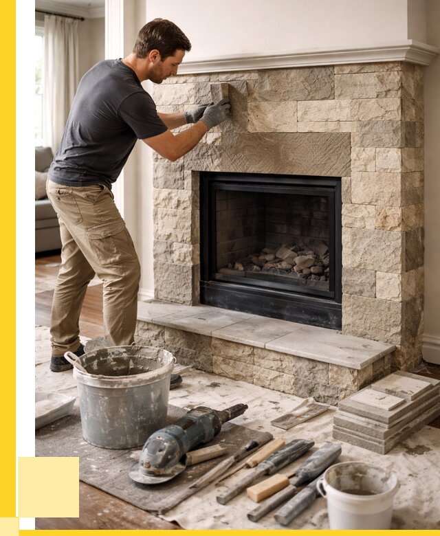 Ремонт каминов и печей в Гудермесе от 15371 р. | ЭриданГдр