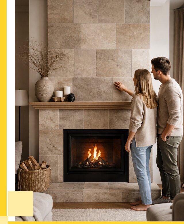 Облицовка каминов керамогранитом в Гудермесе от 4611 р. | ЭриданГдр