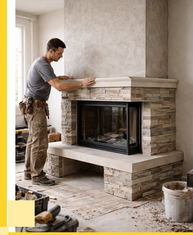 Изготовление каминов под ключ в Гудермесе от 153705 р. | ЭриданГдр