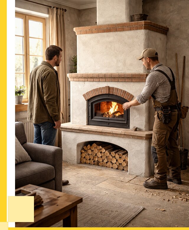 Печи камины в Гудермесе: кирпичные, изразцовые от 61482 р. | ЭриданГдр