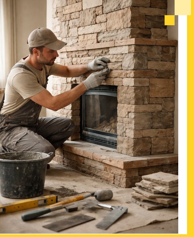 Проектирование и установка печей-каминов под ключ в Гудермесе