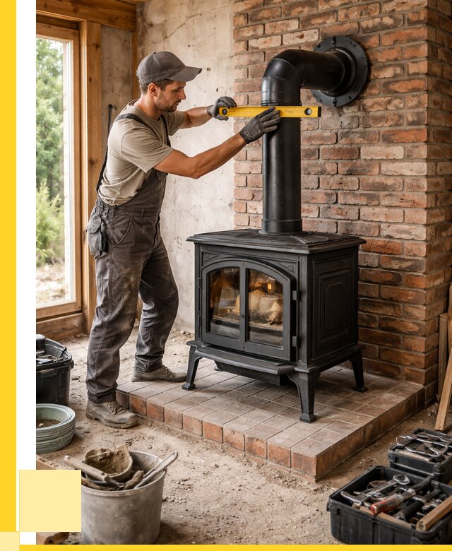 Монтаж печей установка банной печи в Гудермесе от 15371 р. | ЭриданГдр