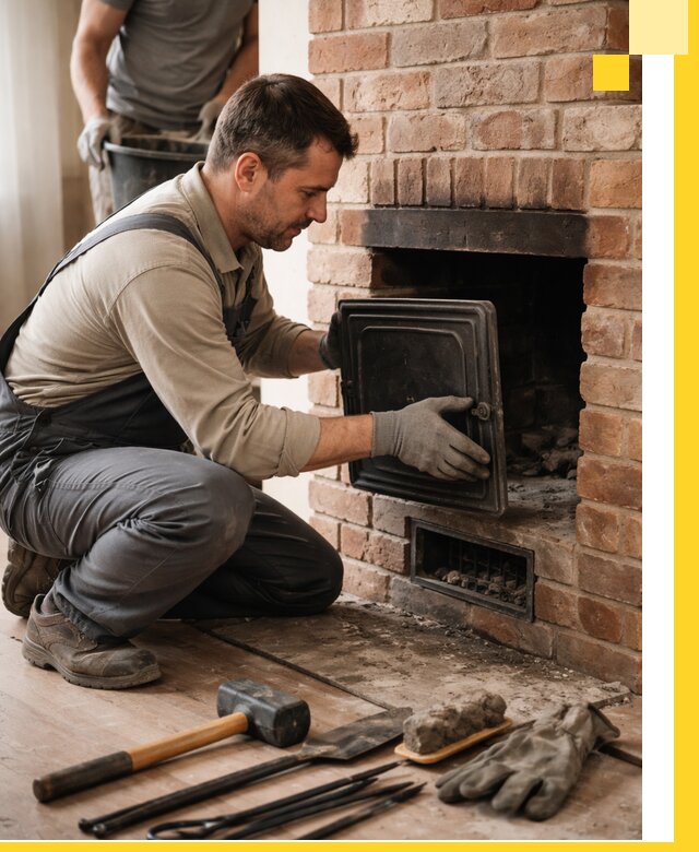 Ремонт печей в Гудермесе с гарантией качества и безопасности