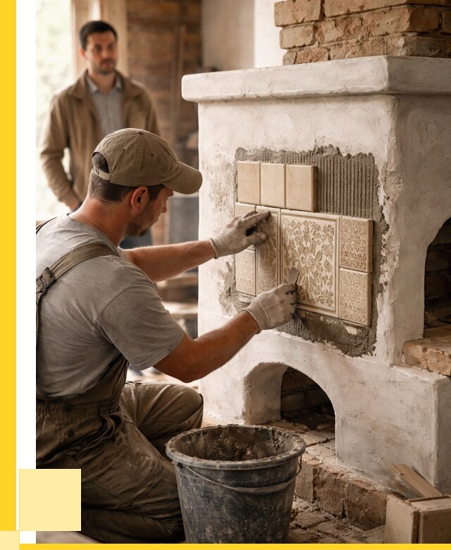 Отделка печей и банных печей в Гудермесе от 35865 р. | ЭриданГдр