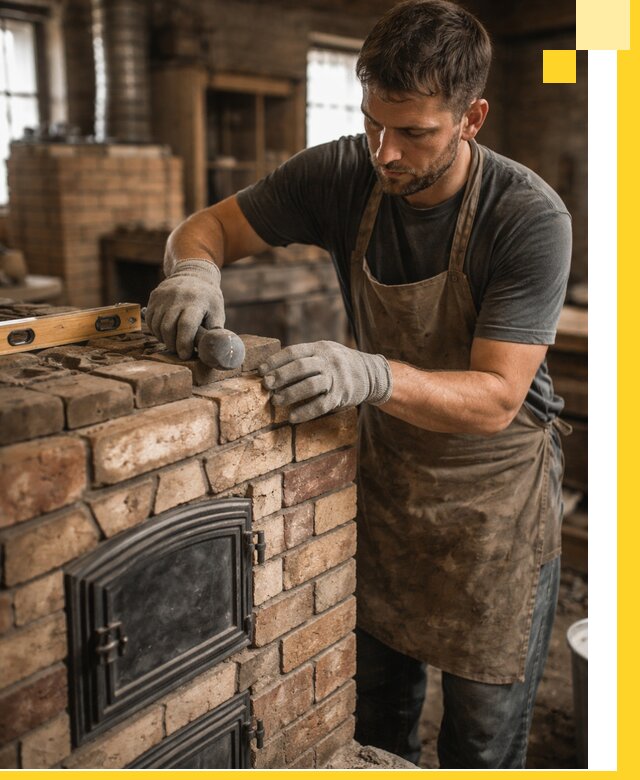 Изготовление печей на заказ в Гудермесе с проектом и монтажом