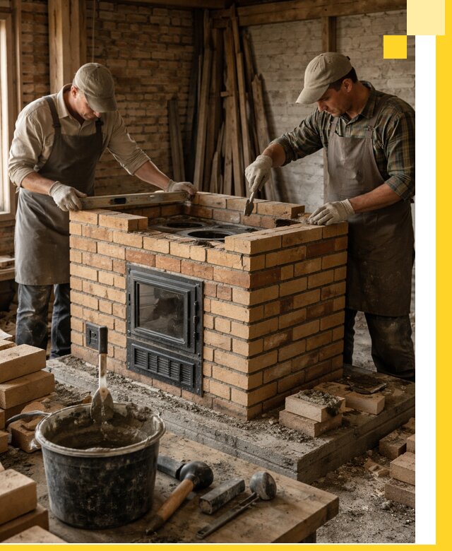 Изготовление и установка варочных печей под ключ в Гудермесе