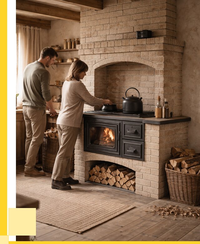 Печи с плитой в Гудермесе от 46112 р. | ЭриданГдр — кирпичная печь