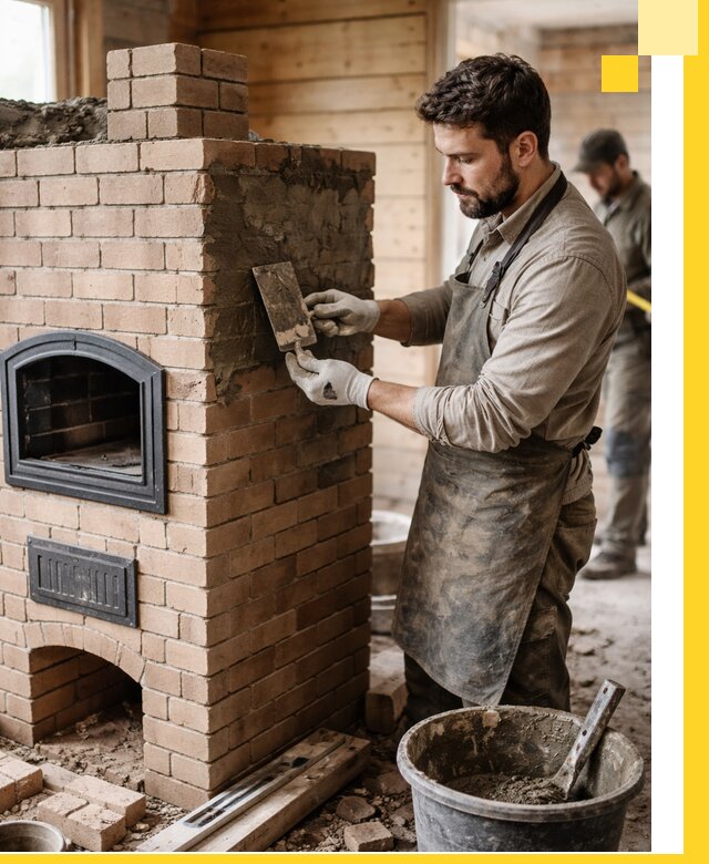 Изготовление и установка печей-шведок под ключ в Гудермесе