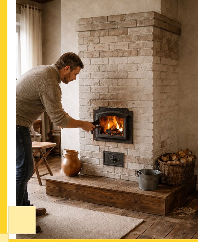 Печь голландка из кирпича в Гудермесе от 87100 р. | ЭриданГдр