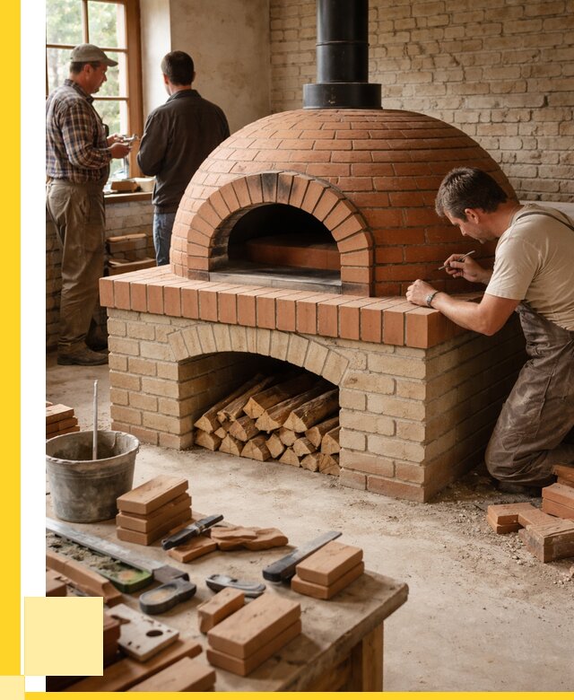 Помпейская печь дровяная для пиццы в Гудермесе | ЭриданГдр от 204940 р.