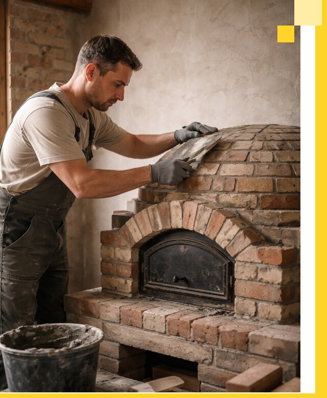 Изготовление и монтаж помпейских печей на заказ в Гудермесе