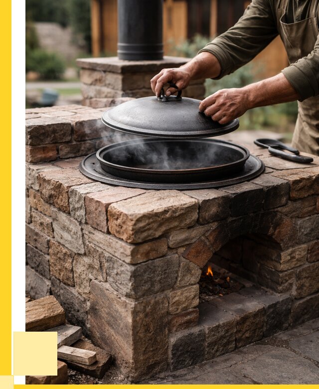 Печи для казана в Гудермесе по цене от 18445 р. | ЭриданГдр