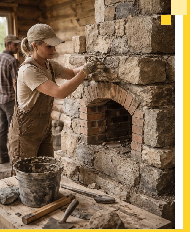 Каменные печи на заказ и монтаж в Гудермесе, долговечные решения