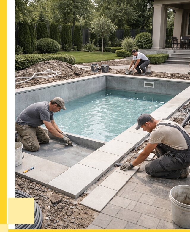 Монтаж бассейнов в Гудермесе под ключ от 461115 р. | ЭриданГдр