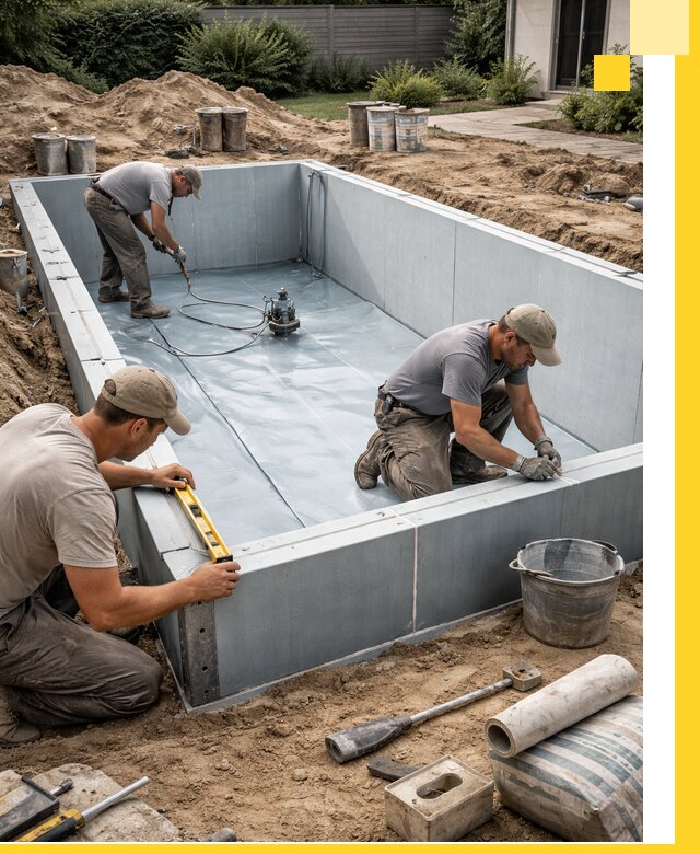 Профессиональный монтаж бассейнов под ключ в Гудермесе с гарантией