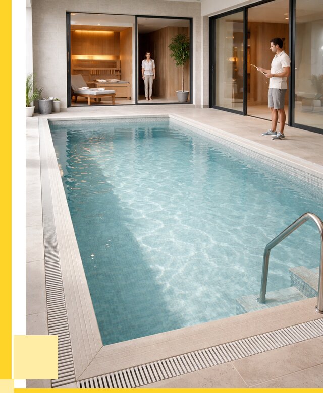 Отделка бассейна пленкой ПВХ в Гудермесе от 3586 р. - ЭриданГдр