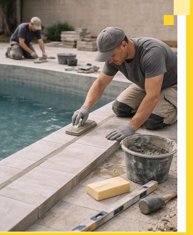 Отделка бассейнов в Гудермесе: декоративная отделка и гидроизоляция