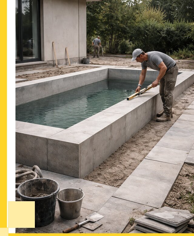 Строительство бетонного бассейна в Гудермесе от 1229640 р. | ЭриданГдр