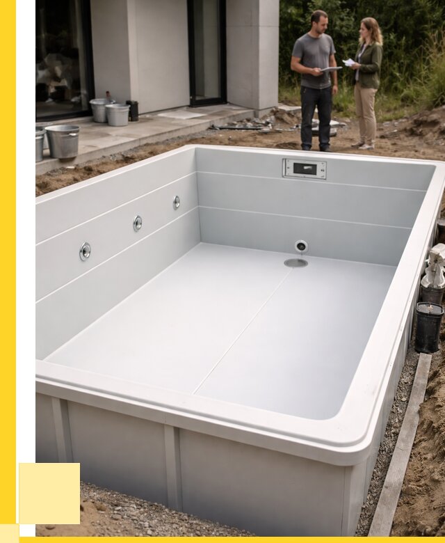 Полипропиленовые бассейны в Гудермесе от 256175 р. | ЭриданГдр