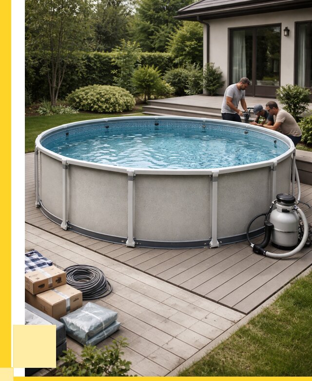 Купить каркасные бассейны в Гудермесе от 46112 р. | ЭриданГдр