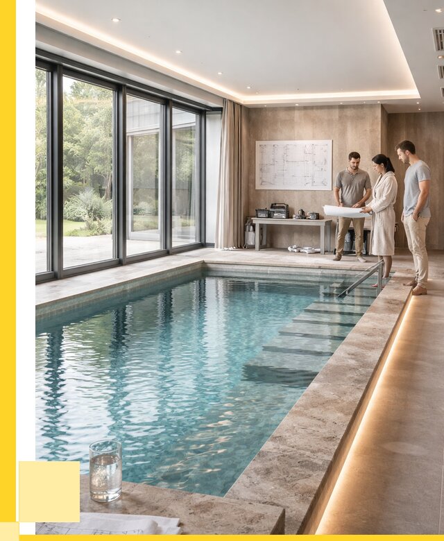 Закрытые бассейны под ключ в Гудермесе от 2561750 р. | ЭриданГдр