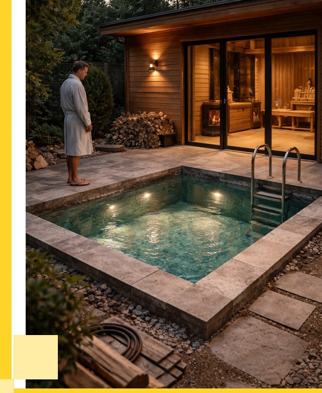 Бани с бассейном под ключ в Гудермесе от 97347 р. | ЭриданГдр