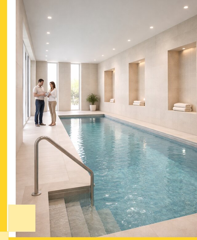 Бассейны в помещении под ключ в Гудермесе от 1537050 р. | ЭриданГдр