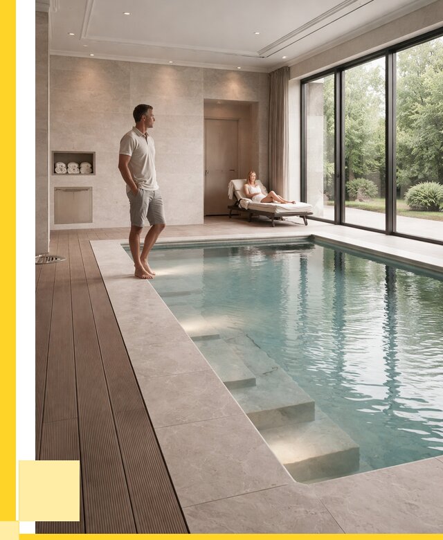 Бассейны в коттедже под ключ в Гудермесе от 1229640 р. | ЭриданГдр