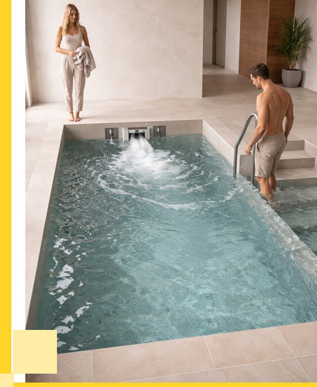 Бассейн с противотоком в Гудермесе от 256175 р. | ЭриданГдр