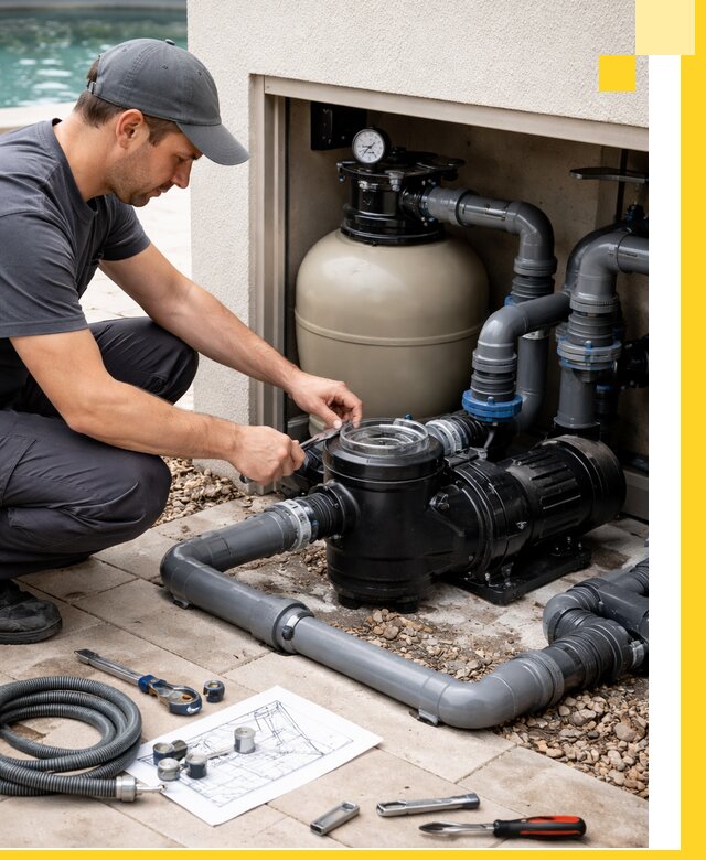 Поставка, монтаж и сервис насосов для бассейнов в Гудермесе