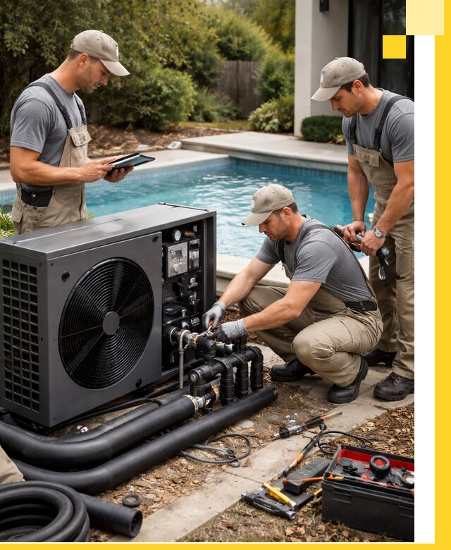 Проектирование и установка тепловых насосов для бассейнов в Гудермесе