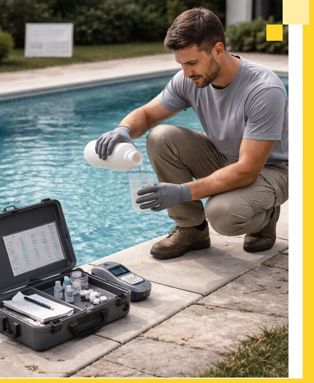 Профессиональная дезинфекция воды в бассейне в Гудермесе