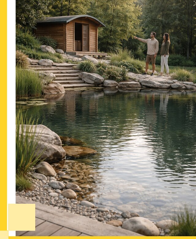 Природные бассейны под ключ в Гудермесе от 461115 р. | ЭриданГдр