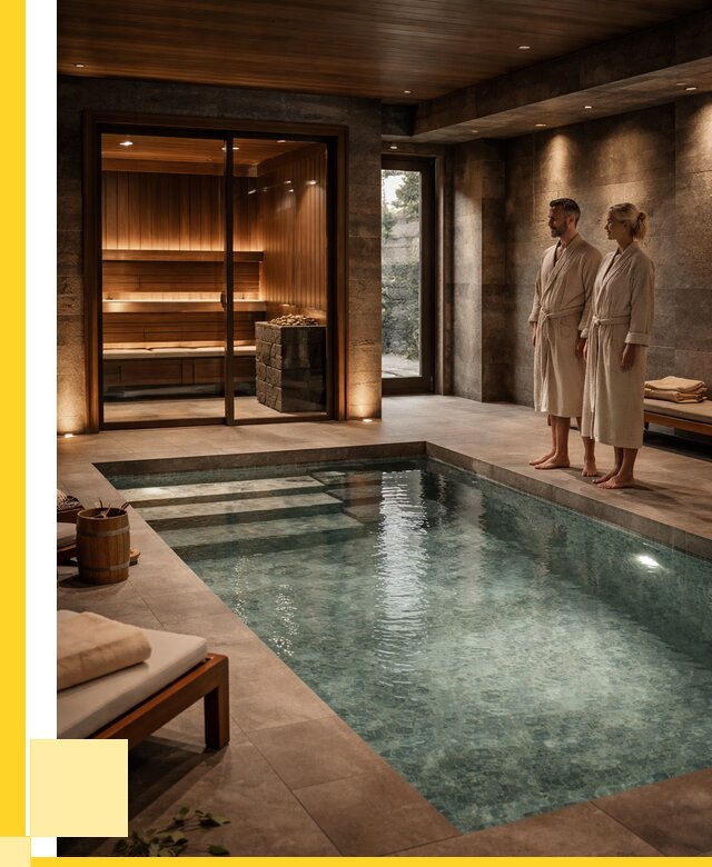 Сауна с большим бассейном в Гудермесе от 1229640 р. ЭриданГдр