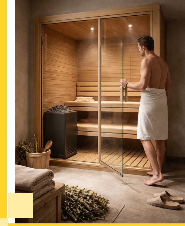 Купить мини сауны для дома в Гудермесе от 71729 р. ЭриданГдр