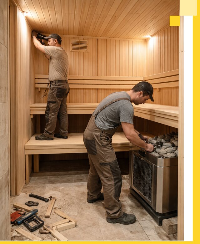 Купить сауну под ключ в Гудермесе с монтажом и гарантией