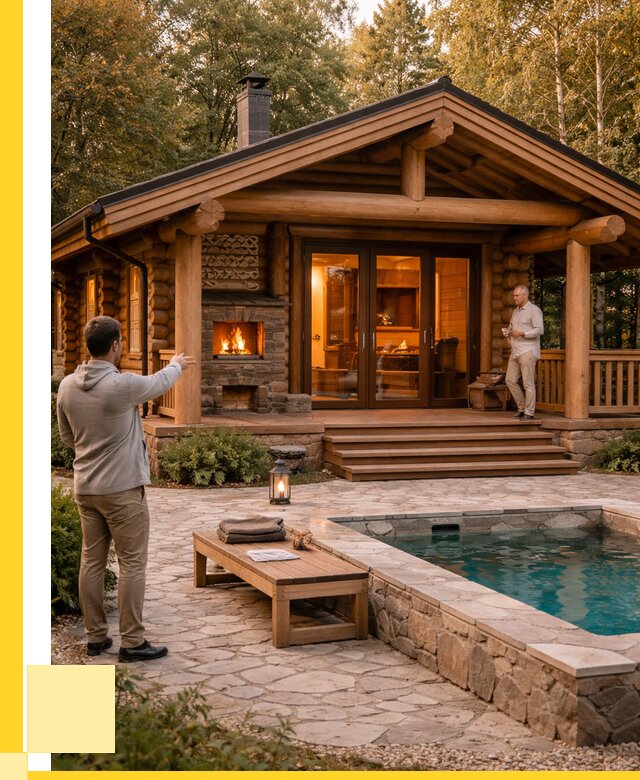 Проекты бань и хамам в Гудермесе от 25618 р. | ЭриданГдр