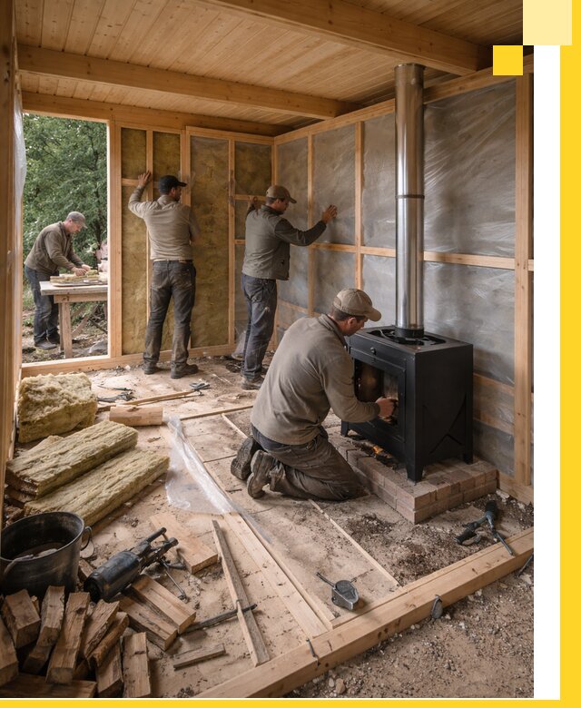 Профессиональный монтаж бань под ключ в Гудермесе для дома