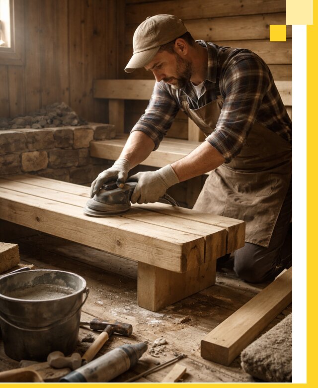 Ремонт бань под ключ в Гудермесе с гарантией качества и сроков