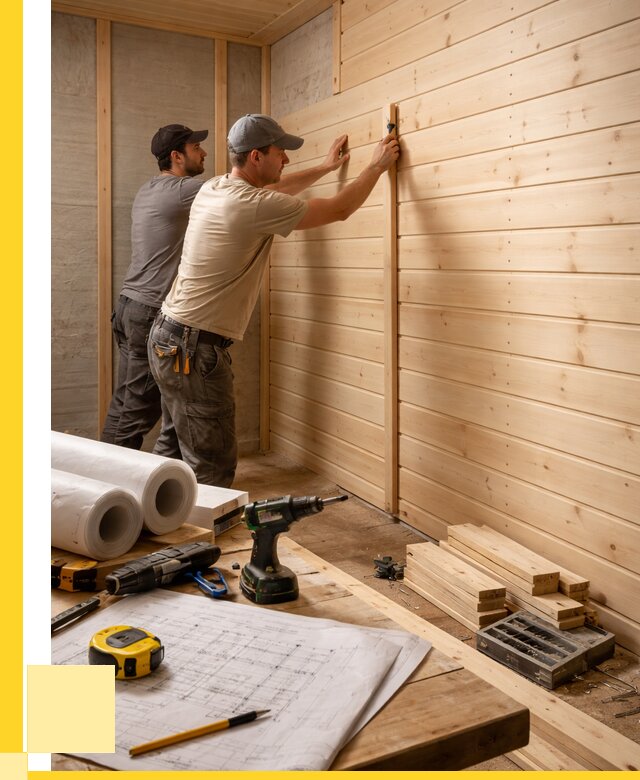 Обшивка бани вагонкой в Гудермесе от 1230 р., ЭриданГдр