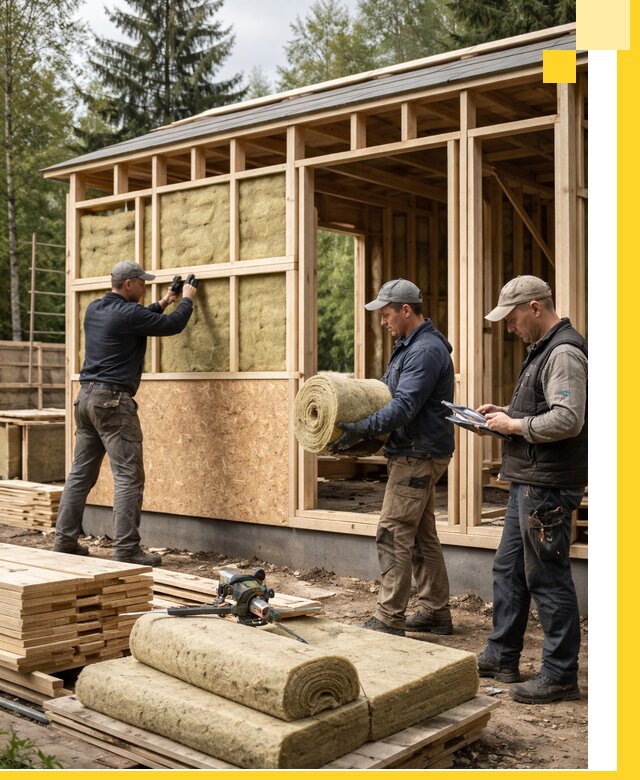 Проектирование и строительство каркасных бань в Гудермесе под ключ