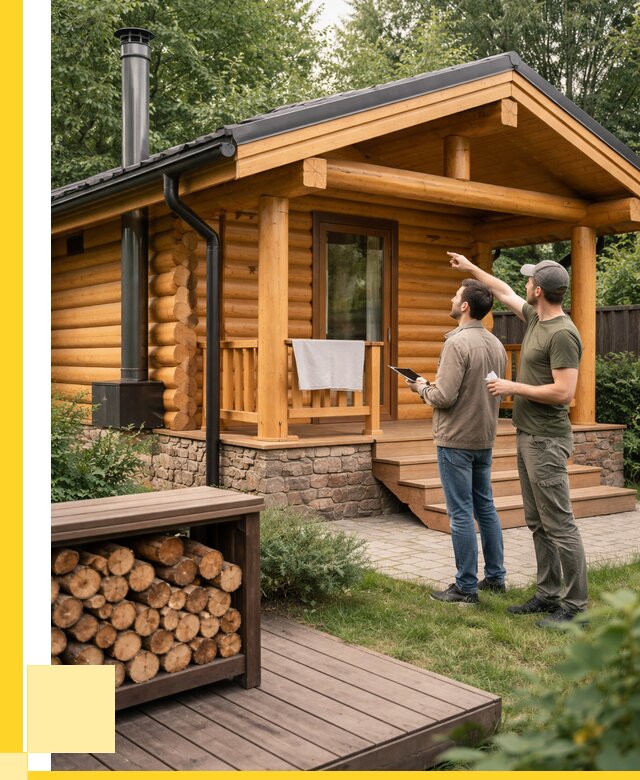 Бани для дачи под ключ в Гудермесе от 256175 р. | ЭриданГдр