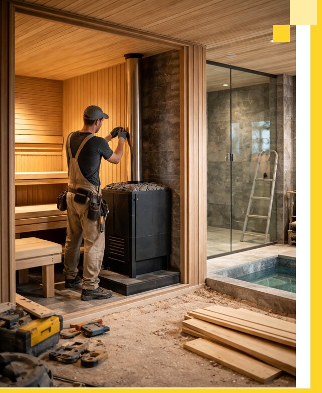 Полное строительство банных комплексов под ключ в Гудермесе