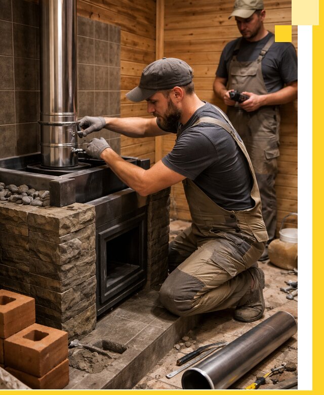 Изготовление и установка банных печей под ключ в Гудермесе