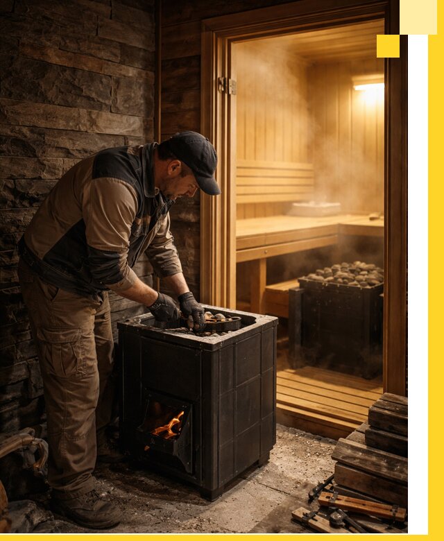 Строительство бани с сауной под ключ в Гудермесе от проекта до сдачи