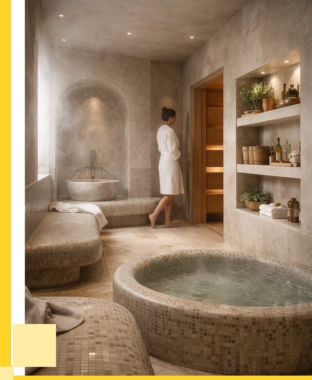 Строительство бани с хамамом в Гудермесе от 768525 р. | ЭриданГдр